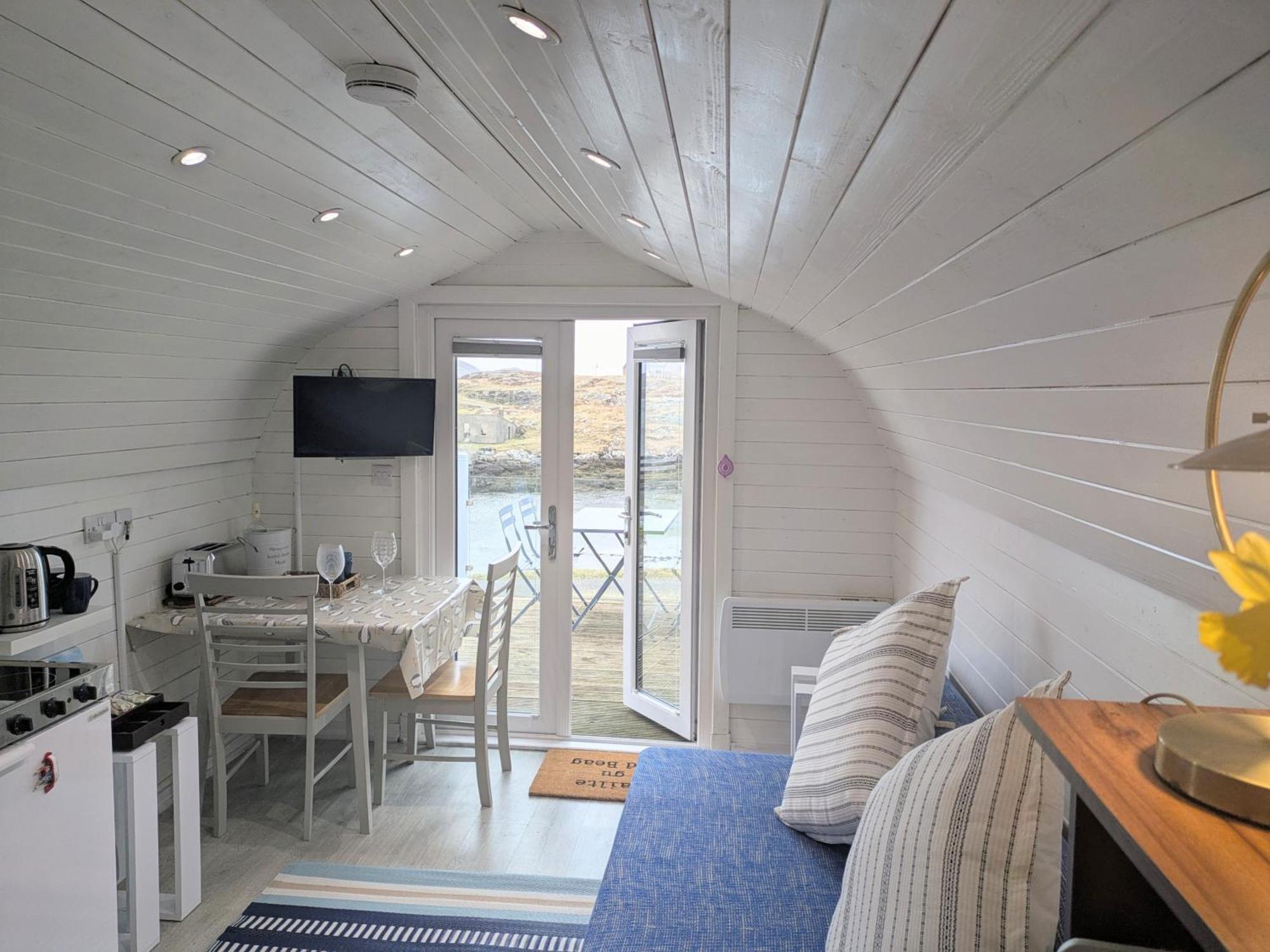 Glamping Pod For 2 Pod Beag Na Haun Eriskay Villa ภายนอก รูปภาพ