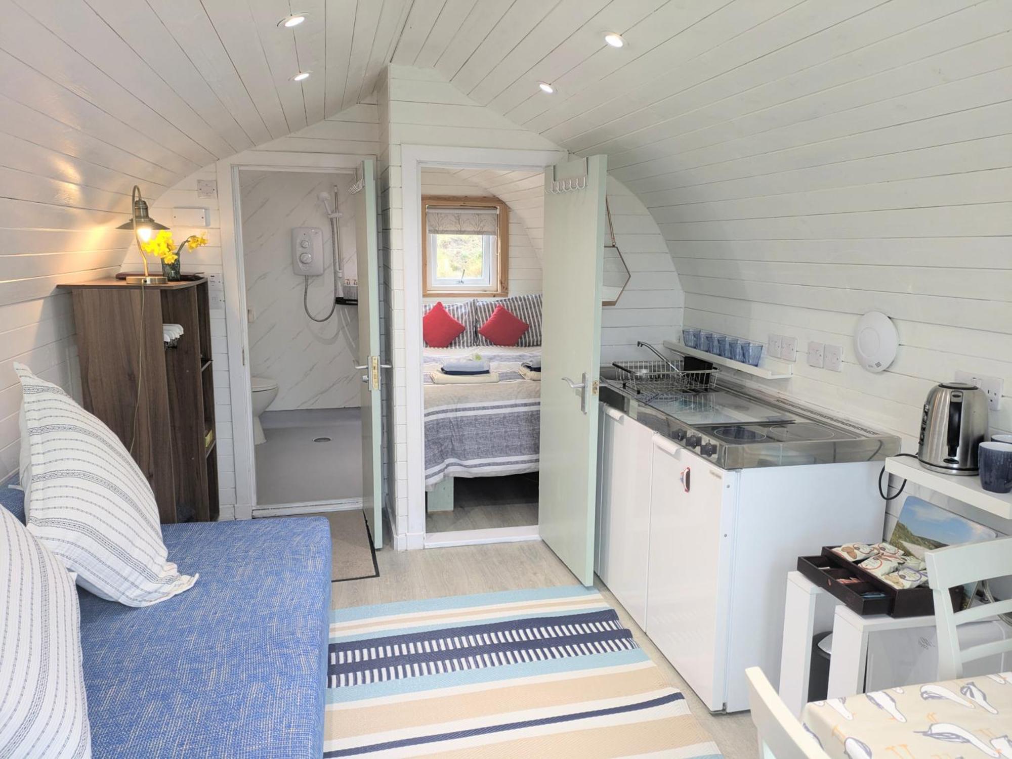 Glamping Pod For 2 Pod Beag Na Haun Eriskay Villa ภายนอก รูปภาพ